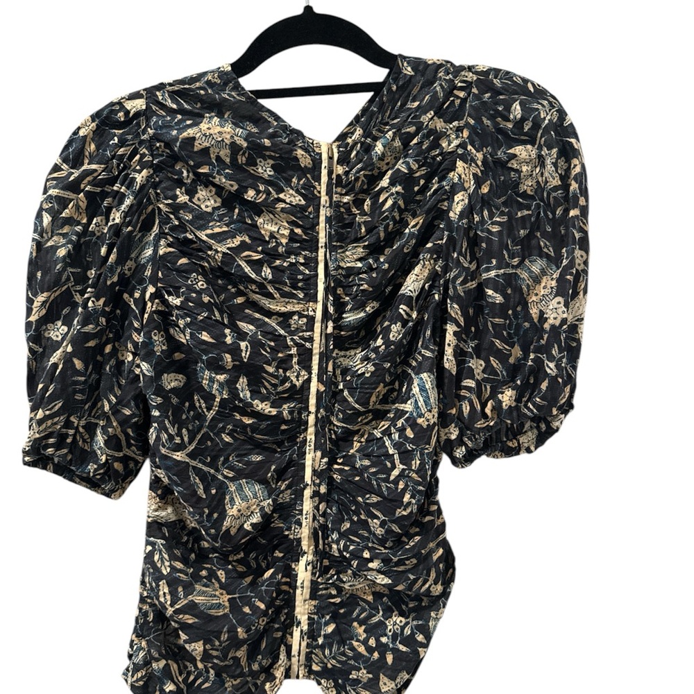 Ulla Johnson Naya Top in Rainforest Sz 4 - Picture 3 of 6